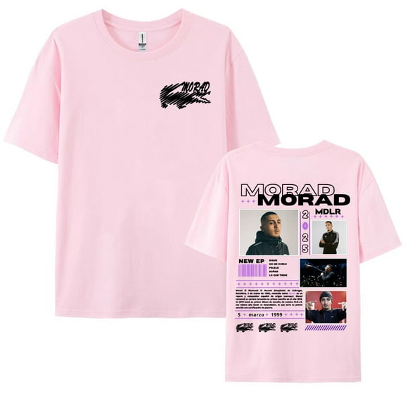 Morad MDLR Album 2025 Tour Unisex Harajuku Hip Hop Pop Music Streetwear Oversized T-Shirt