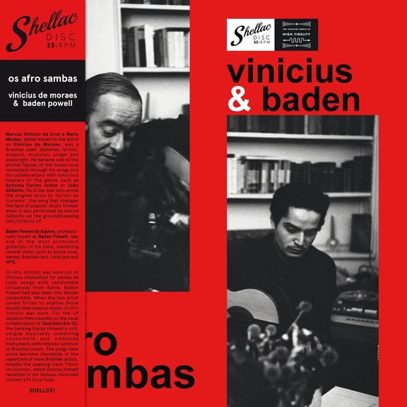 Moraes,Vinicius / Powell,Baden - Os Afro Sambas - Music & Performance - Vinyl