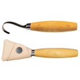 thumbnail image 1 of Morakniv 164 Right-Handed Stainless Steel Hook Knife For Wood Carving, 1 of 2