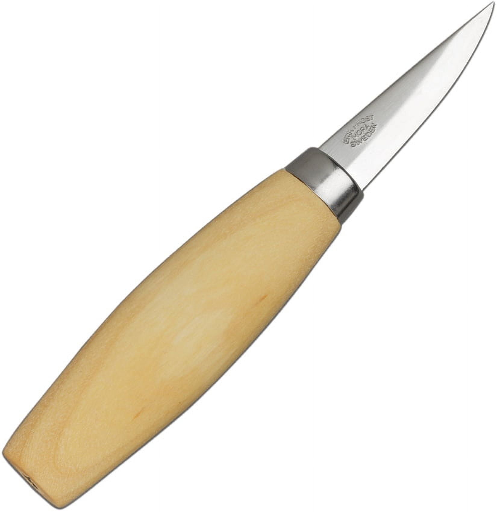 Morakniv M-14028 2.38" Carbon Steel Blade Birch Handle Wood Carving Knife