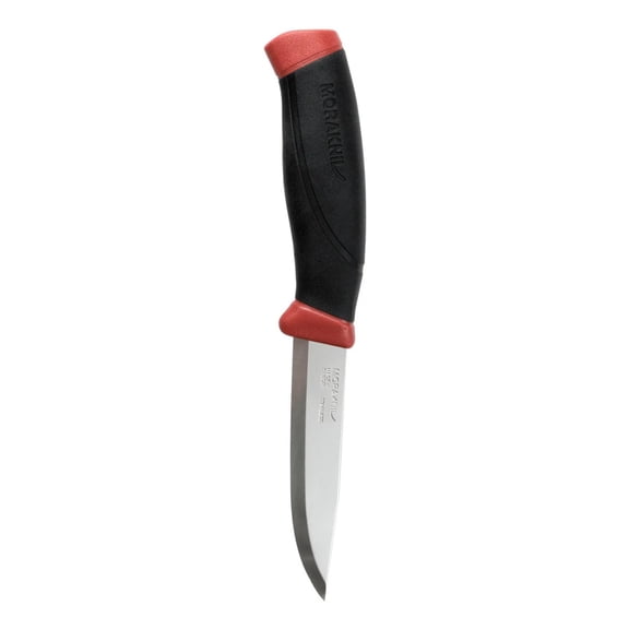 Morakniv M-14071 Companion Sandvik Stainless Steel Fixed-Blade Knife with Sheath, 4.1" Length