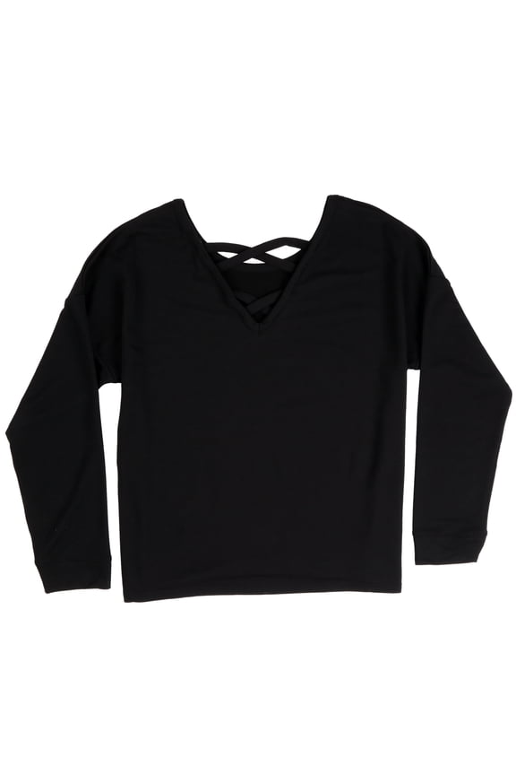 Drop Shoulder With Criss-cro