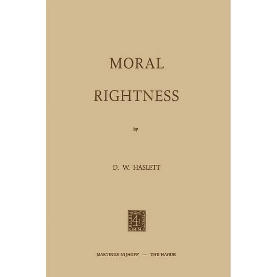 Moral Rightness, (Paperback)