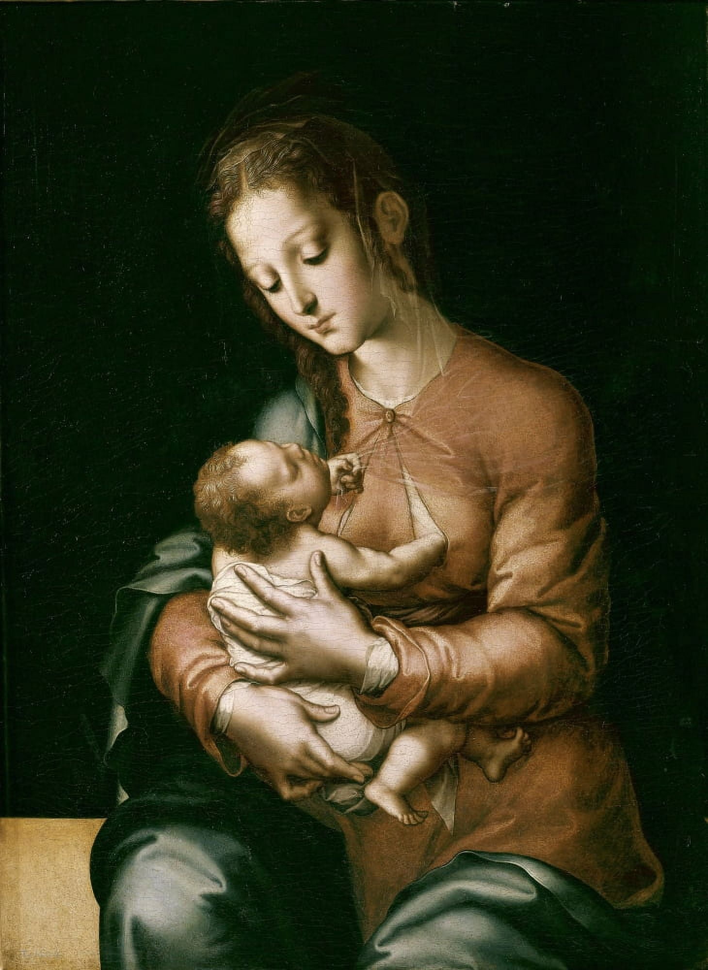 Morales Lu?™s De (1515-1586) Canvas Art - (24 x 36)