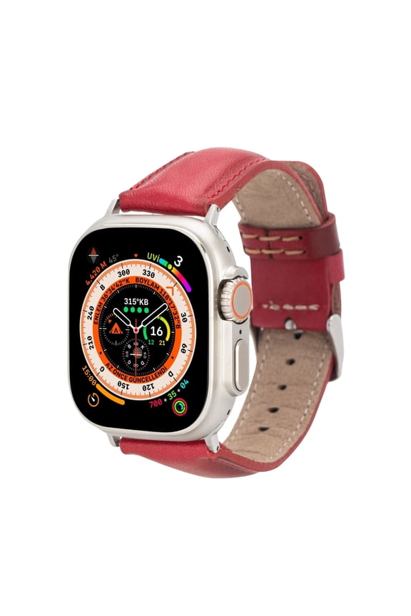 Moran Leather Bands for Apple Watch Ultra,8,7 and SE