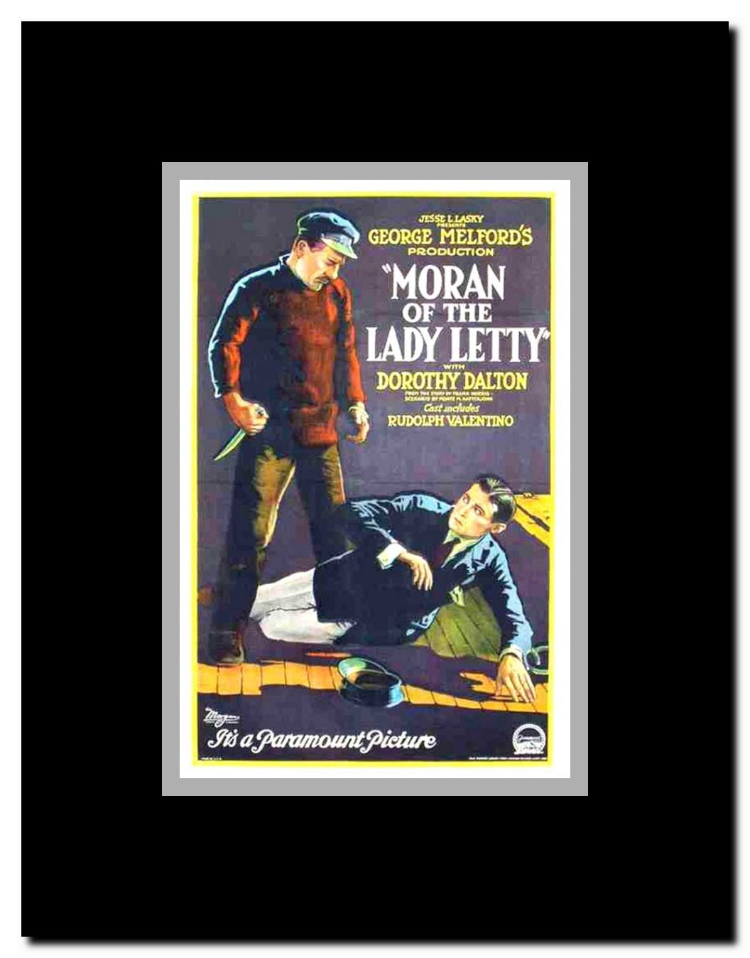 Moran of the Lady Letty Framed Movie Poster