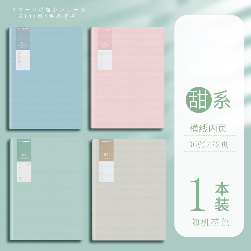 Morandi Color Notebooks A5 B5 Journals Line Notepads Diary Agenda