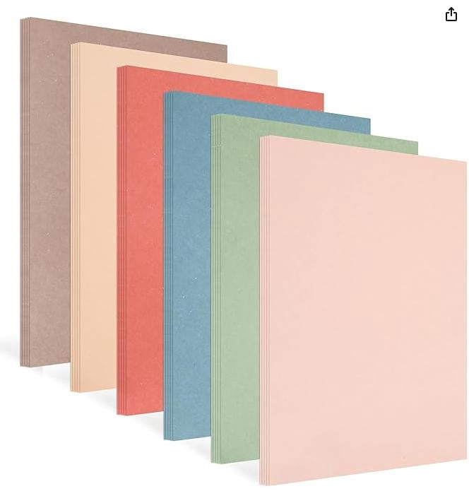 Morandi Colors Paperboard, A4, 120 Sheet Pack,230g