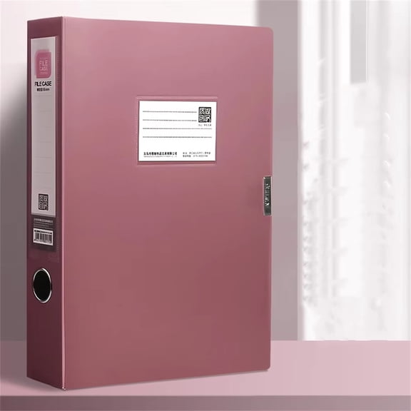 Morandi Folders - PP Thickened Supplies, Foldable A4 Size, Vintage Color, Plastic File Organizers