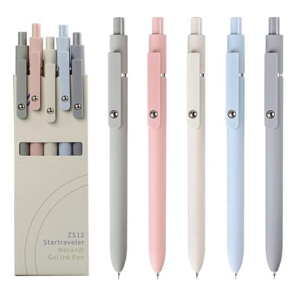 Morandi Gel Pens 0.5mm Japanese Black Ink