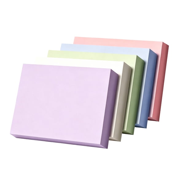 Morandi Multicolor Self Adhesive Sticky Note Pads Strong Adhesive Custom Print Memo Sheets