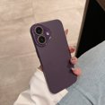 thumbnail image 1 of Morandi Series Case for Apple iPhone 16 Plus, iPhone 16 Plus Case, Slim Fit Camera Lens Protective Shockproof Anti-Scratch Stylish Phone Case for iPhone 16 Plus, Darkpurple, 1 of 7