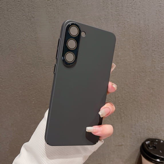 Morandi Series Case for Samsung Galaxy S22 Plus, Samsung Galaxy S22 Plus Case, Slim Fit Camera Lens Protective Shockproof Anti-Scratch Stylish Phone Case for Samsung Galaxy S22 Plus, Darkgray