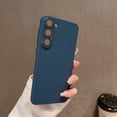 thumbnail image 1 of Morandi Series Case for Samsung Galaxy S22, Samsung Galaxy S22 Case, Slim Fit Camera Lens Protective Shockproof Anti-Scratch Stylish Phone Case for Samsung Galaxy S22, Navyblue, 1 of 5
