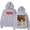 thumbnail image 1 of Morat Asuntos Pendientes 2025 Tour Merch Unisex Oversized Fleece Graphic Hoodie - Retro Latin Rock Kangaroo Pocket Autumn Winter Streetwear, 1 of 6