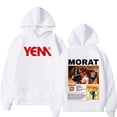 thumbnail image 1 of Morat Asuntos Pendientes 2025 Tour Merch Unisex Oversized Fleece Graphic Hoodie - Retro Latin Rock Kangaroo Pocket Autumn Winter Streetwear, 1 of 6
