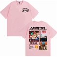 thumbnail image 1 of Morat Asuntos Pendientes 2025 Tour Merch Unisex Oversized Soft Cotton Graphic Short Sleeve T-Shirt - Casual Streetwear, 1 of 5