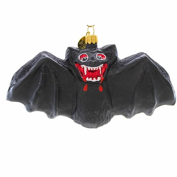 Morawski 3.00In Black Bat, Glass, Halloween Scarey 11179
