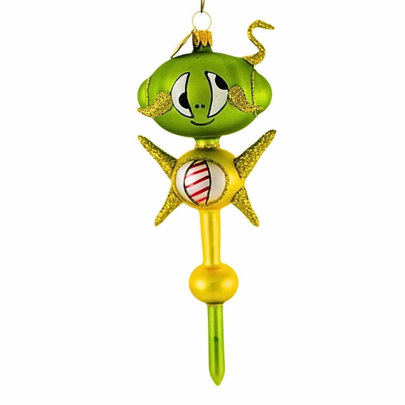 Morawski 6.50In Funny Alien, Glass, Quirky Fun 12094