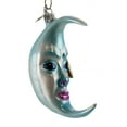 thumbnail image 1 of Morawski Man In The Moon Glass Crescent Ornament 14307.09591 Blue, 1 of 3