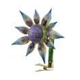 thumbnail image 1 of Morawski Pointed Clip-On Flower Glass Spring Bloom Ornament 19632526 Purple, 1 of 3