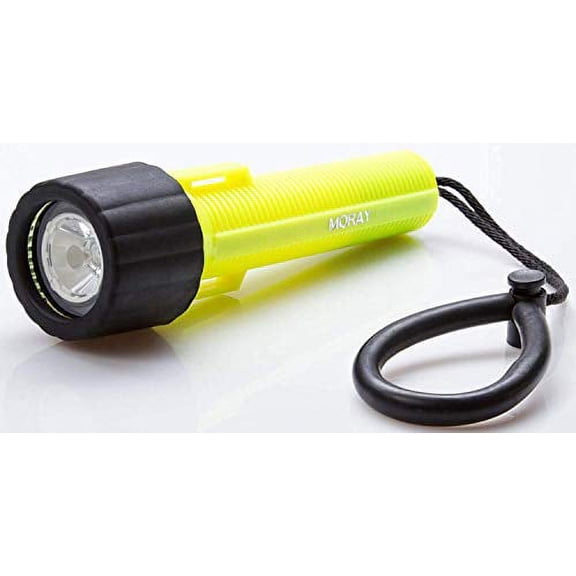 Moray Divers Communication Torch LED Flashlight/Noisemaker (Yellow)