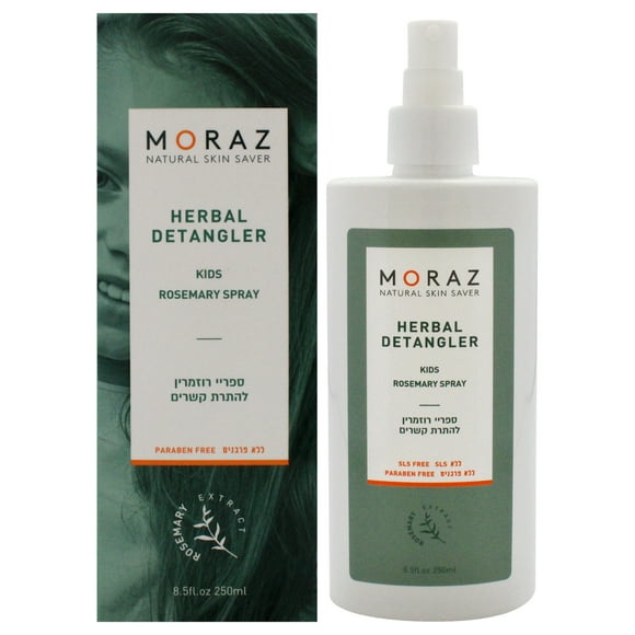 Moraz Herbal Detangler Kids Rosemary Spray , 8.5 oz Spray