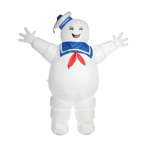 8.5' Tall Inflatable Ghostbusters Stay Puft Marshmallow Man Halloween Decoration