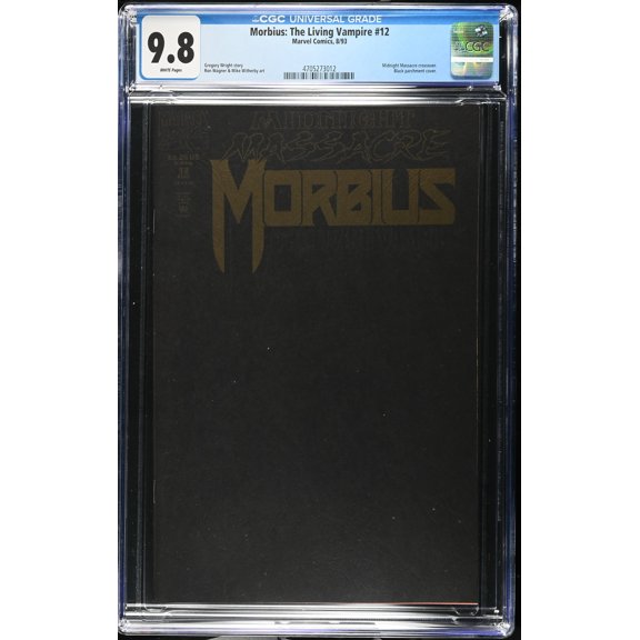 Morbius: The Living Vampire #12 - CGC 9.8 Comic Book