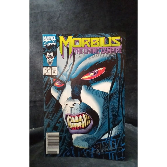 Pre-Owned Morbius: The Living Vampire #2 1992 Marvel Comics Comic Book
