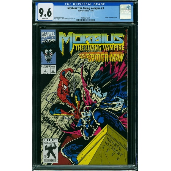 Morbius: The Living Vampire #3 - CGC 9.6 Comic Book