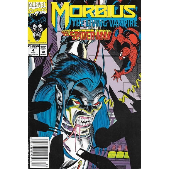 Morbius: The Living Vampire #4 (Newsstand) VF ; Marvel Comic Book