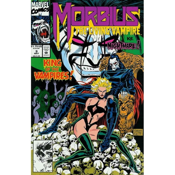 Morbius: The Living Vampire #9 VF ; Marvel Comic Book