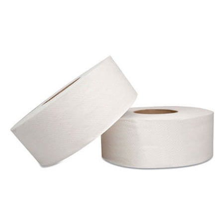 Morcon Paper Jumbo Bath Tissue, Septic Safe, 2-Ply, White, 3.3" x 500 ft, 12/Carton (129X)