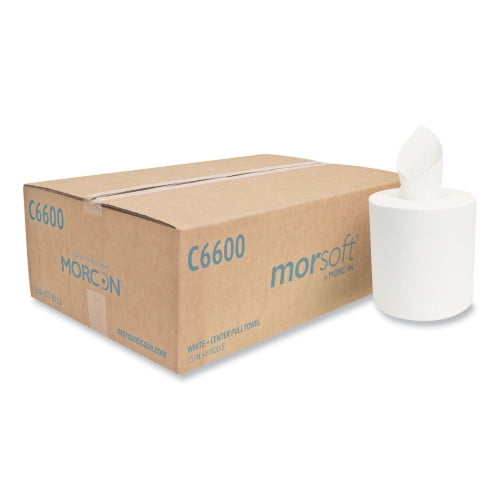 Morsoft Center-Pull Roll Towels, 2-Ply, 6.9 Morsoft Center-Pull Roll Towels, 2-Ply, 6.9