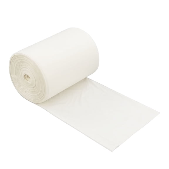 Morcte 100% Biodegradable Compost Bags, 1.2 Gallon, White , 100 Counts