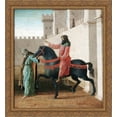 thumbnail image 1 of Mordecai 28x30 Large Gold Ornate Wood Framed Canvas Art by Filippino Lippi, 1 of 2