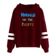 thumbnail image 1 of Mordecai and the Rigbys Hoodie Pocketless Parallel Bars Sleeve Streetwear Women Men Hooded Sweatshirt, 1 of 3