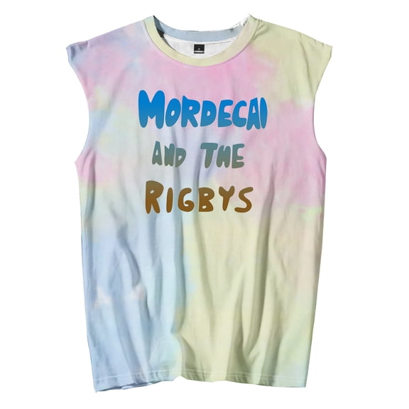Mordecai and the Rigbys Tank Tops Unisex Sleeveless Vest Women Men Outdoor Streetwear Tops