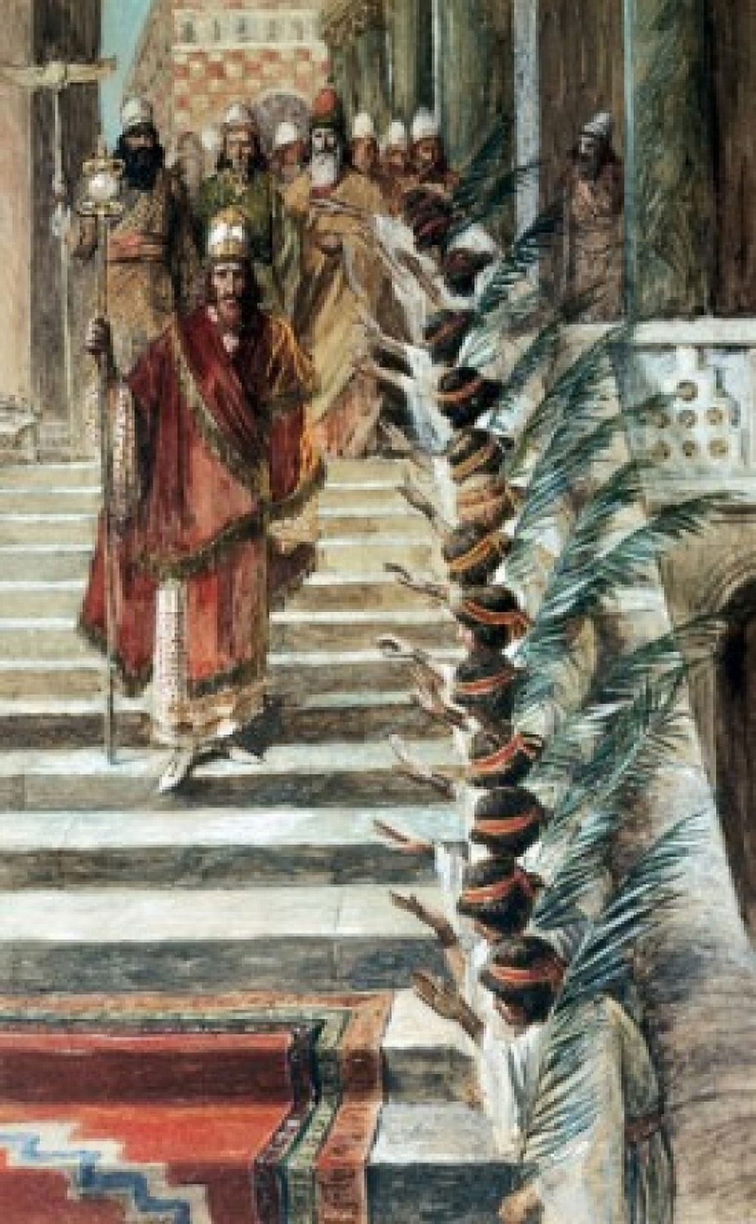 Mordecais Honor James Tissot (1836-1902 French) Jewish Museum New York Canvas Art - James Tissot (24 x 36)