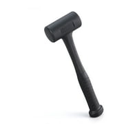 Morden Fort Dead Blow Rubber Hammer, 1.5 LBs Shockproof Mallet Tool Black