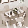 thumbnail image 1 of Morden Fort  Farmhouse Dining Set Rectangular Table Chair 5-piece, 1 of 5