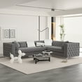 Morden Fort Sectional Sofa Living Room Furniture Sets Couches Grey