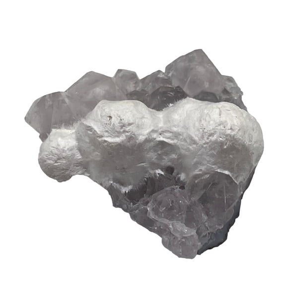 Mordenite Stilbite Natural 77ct Collectors Crystal | 19x30x28mm | White, Clear | 1 Display Specimen