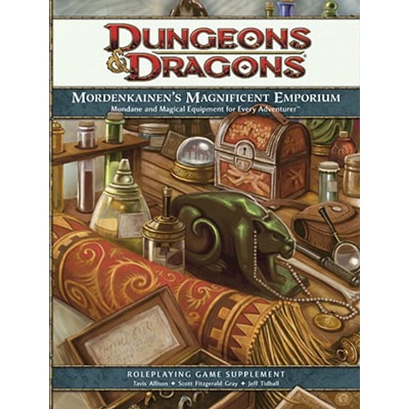 Pre-Owned Mordenkainen's Magnificent Emporium: A 4th Edition D&d Supplement (Hardcover) 0786957441 9780786957446