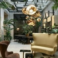 thumbnail image 1 of Mordern Style Melt Pendant Light Glass Hanging Light Chandelier for Kitchen Island Dining Room Entryway Hallway, 1 of 18