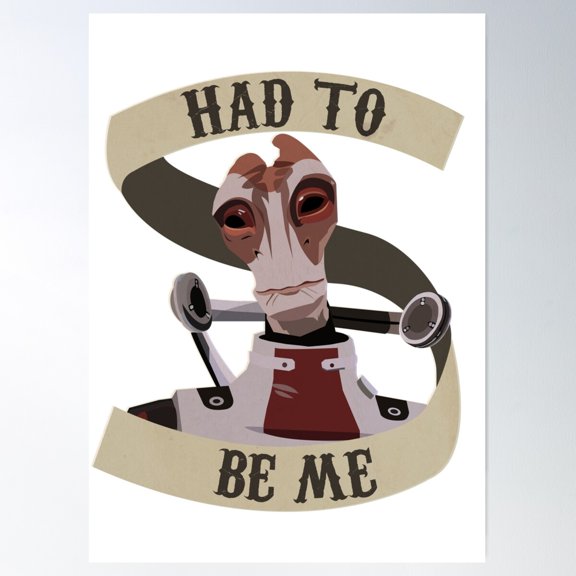 Mordin Solus Mass Effect Poster Wall Art, Modern Wall Decor For Living Room Bedroom, 16x24 UNFRAMED