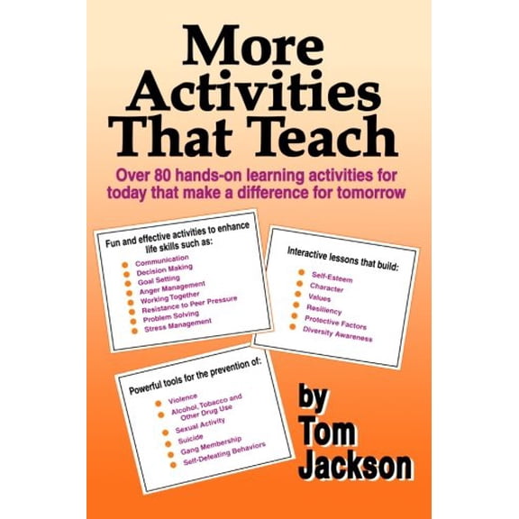 Pre-Owned More Activities That Teach: Over 800 hands-on learning activities for today that make a difference for tomorrow (Paperback) 0966463331 9780966463330