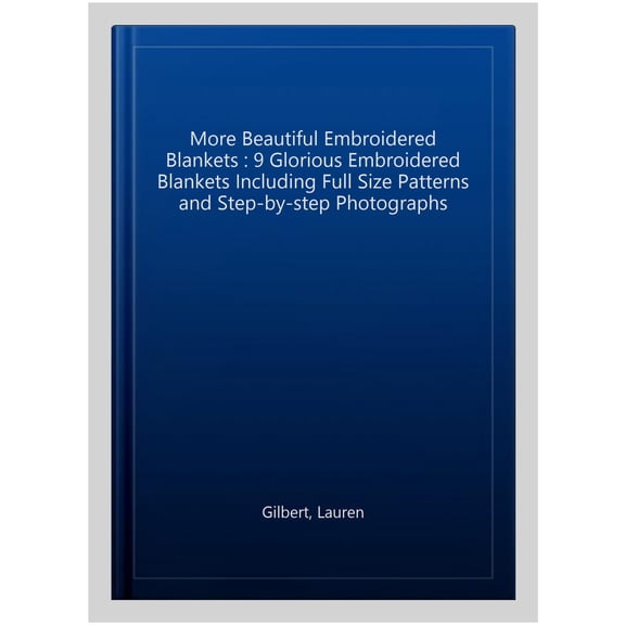 More Beautiful Embroidered Blankets Inspirations Studios (Paperback)