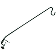 More Birds Black Metal Clamp-On Deck Hook